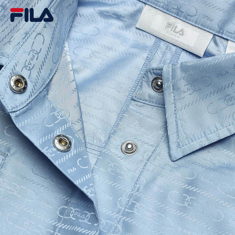 FILA CORE x MILANO Women Long Sleeve Shirt in Blue