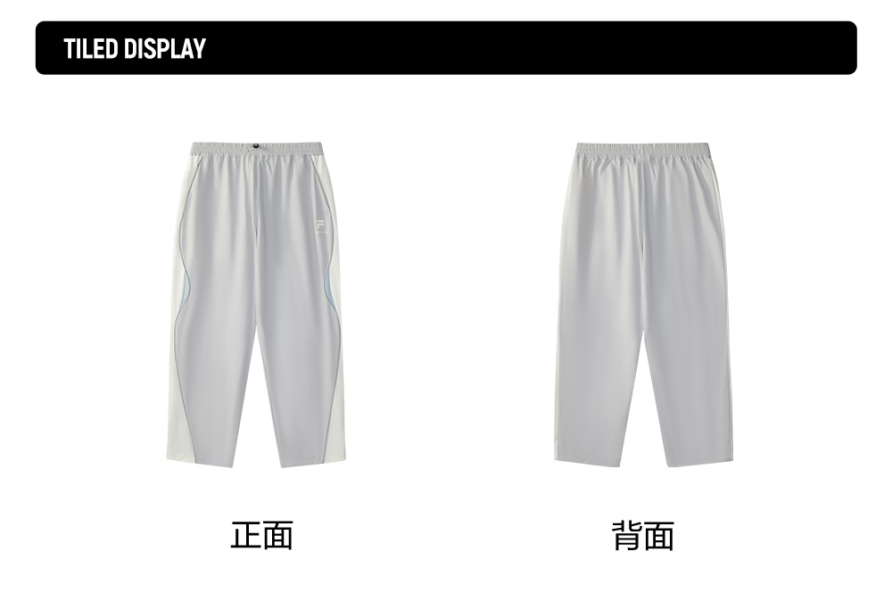 FILA FUSION  SPECIAL PLANNING GLORY TRAVELER Men Woven Pants (Ash)
