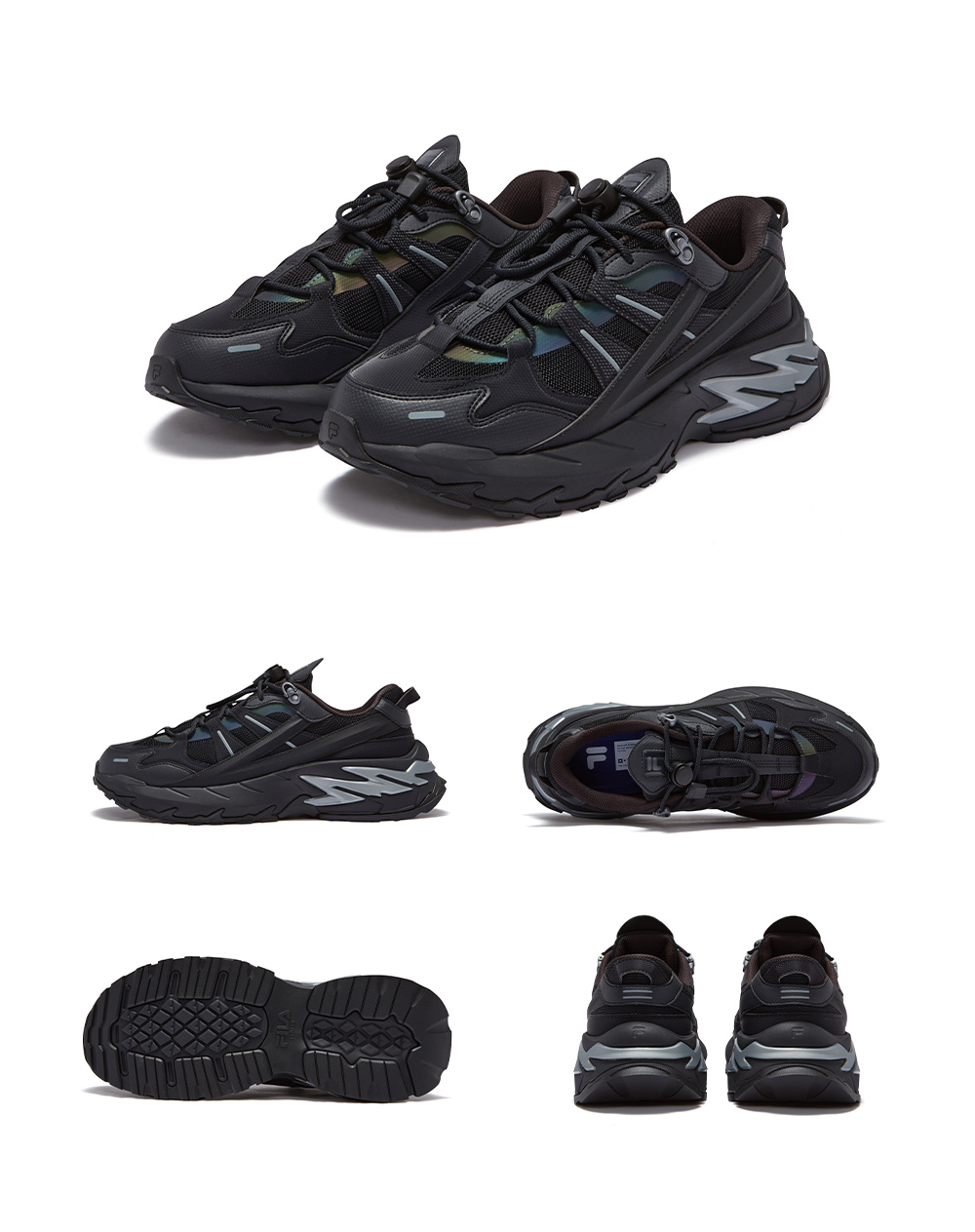 FILA FUSION FUSION COMET Men Sneakers (Black / Grey)