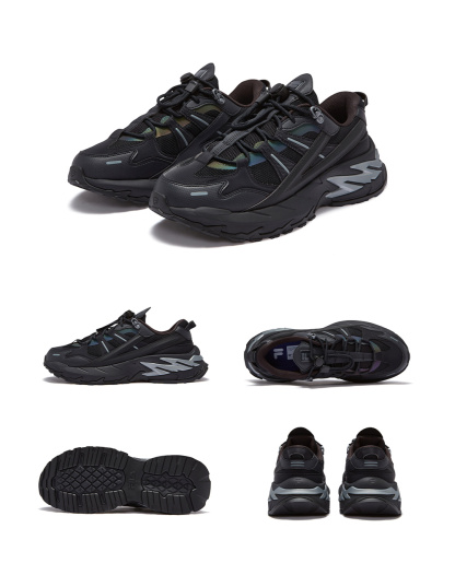 FILA FUSION FUSION COMET Men Sneakers (Black / Grey)