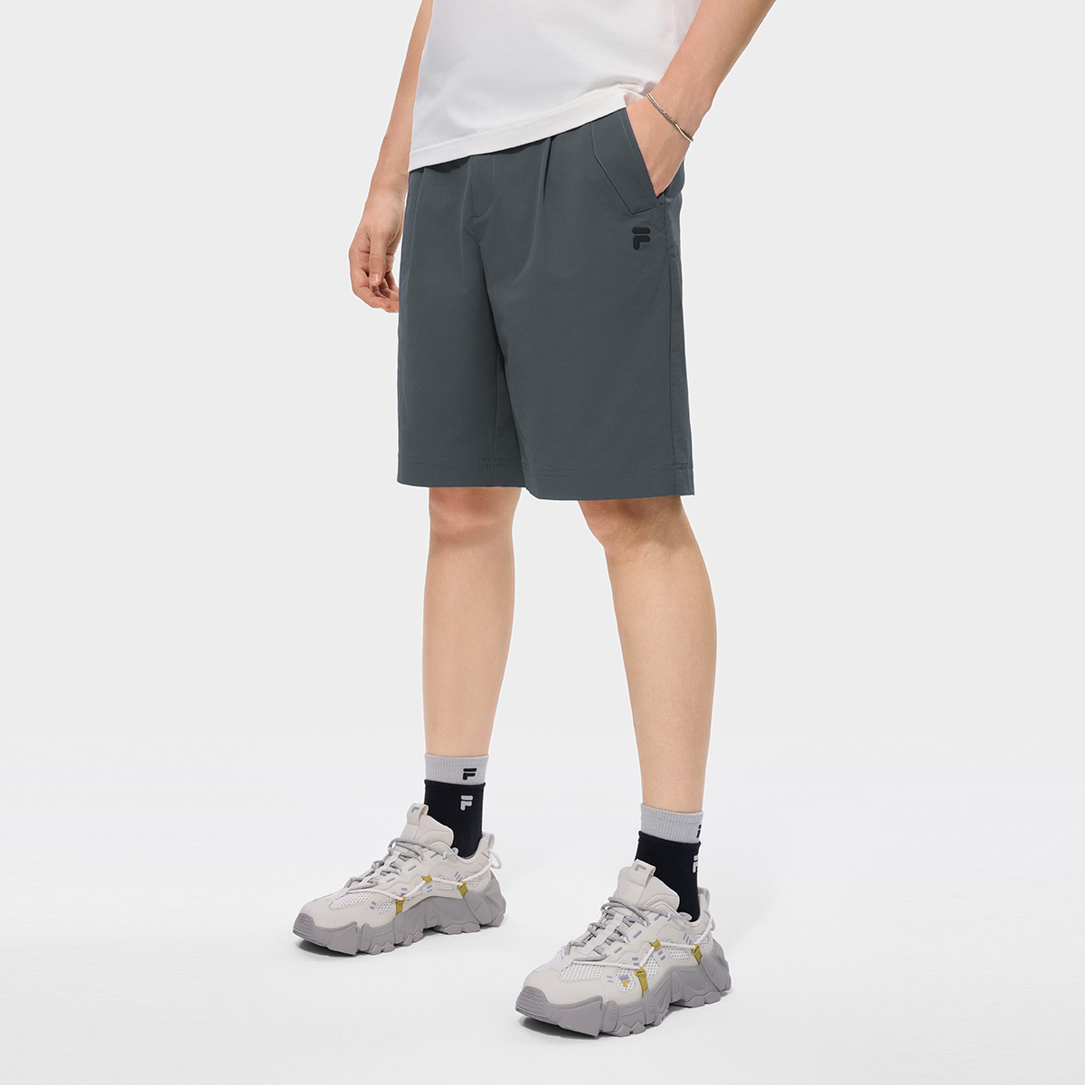 FILA FUSION INLINE Men Woven Bermuda Shorts
