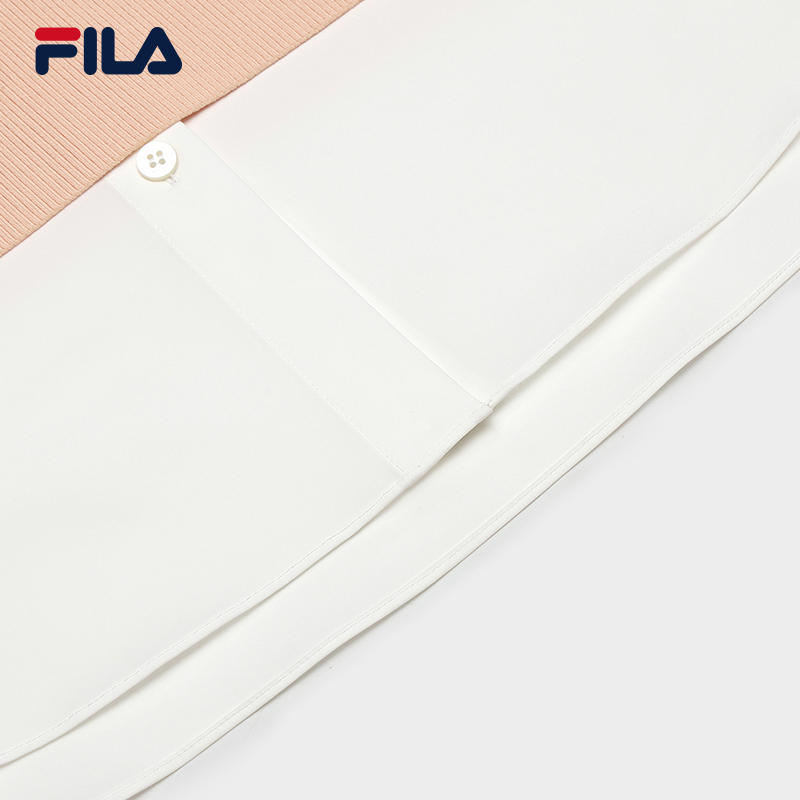 FILA CORE LIFESTYLE EMERALD FANCY BRERA Women Knit Blouse (Orange)