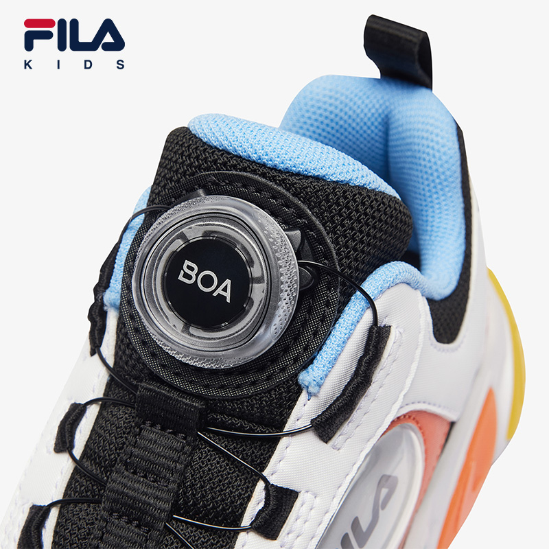 FILA KIDS FERRIS WHEEL HERITAGE Boy's Light-up Sneakers in White