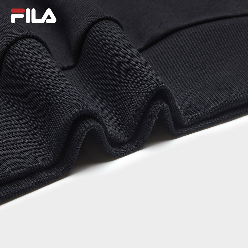 FILA CORE WHITE LINE HERITAGE Men's Hooded Sweater in Black