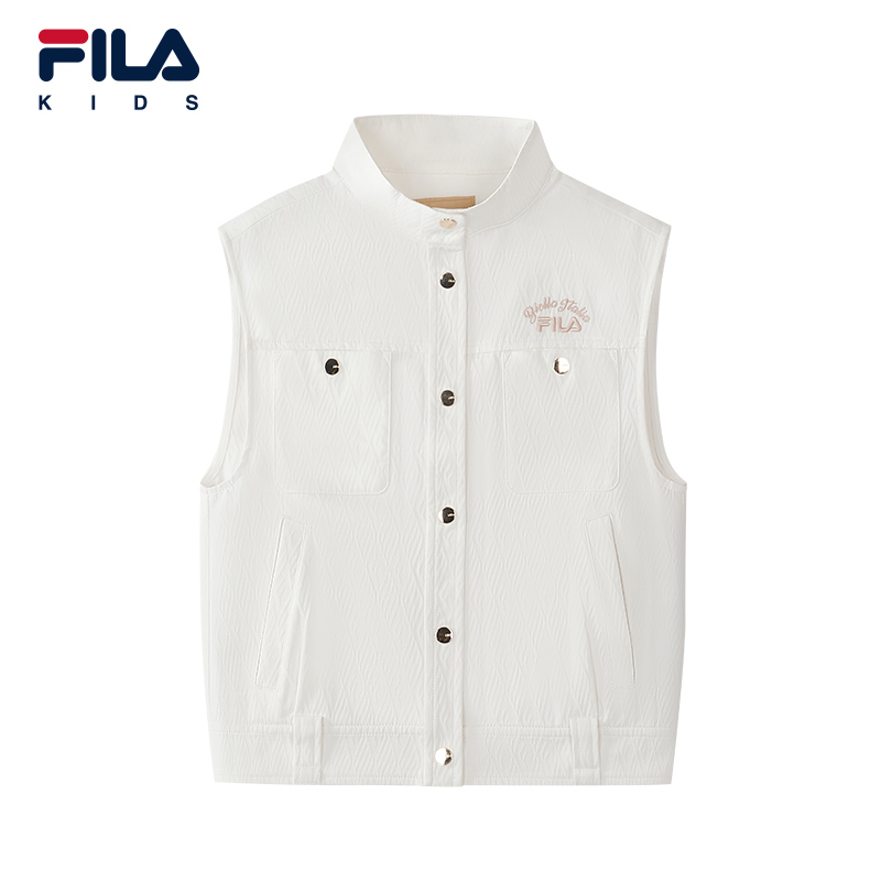 FILA KIDS WHITE LINE Girls Woven Vest
