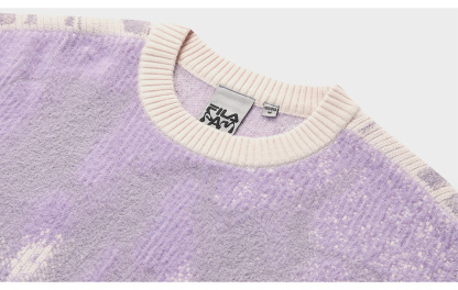 FILA FUSION CROSS OVER FILA FUSION X P.A.M DOWN TO EARTH Women Knit Sweater (Purple)