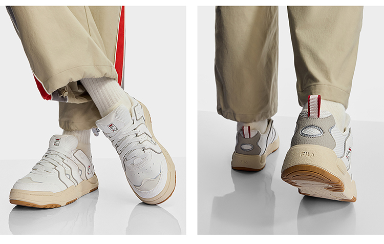 FILA CORE ORIGINALE Women Sneakers（Beige Cream)