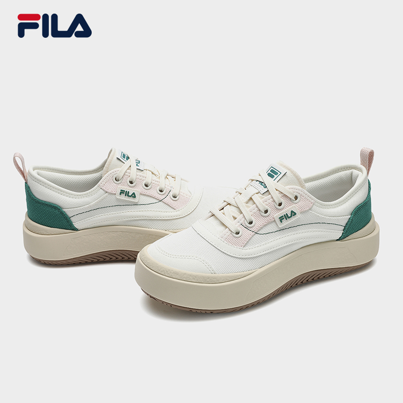 FILA CORE FASHION JELLYFISH Women Canvas Shoes (White)