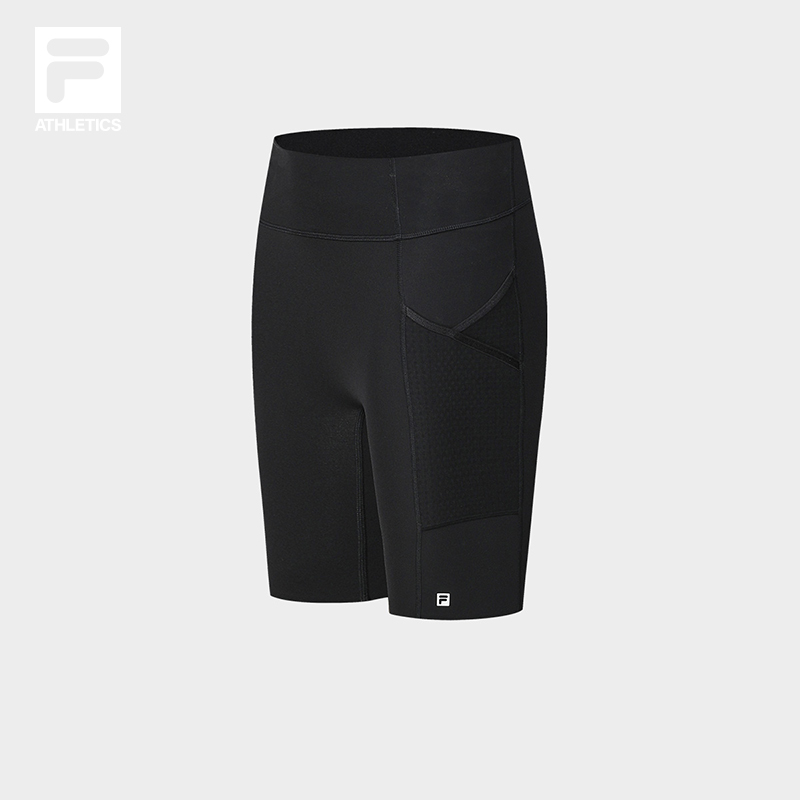 FILA CORE BLACK ATHLETICS FITNESS Women Knit Pants in Black