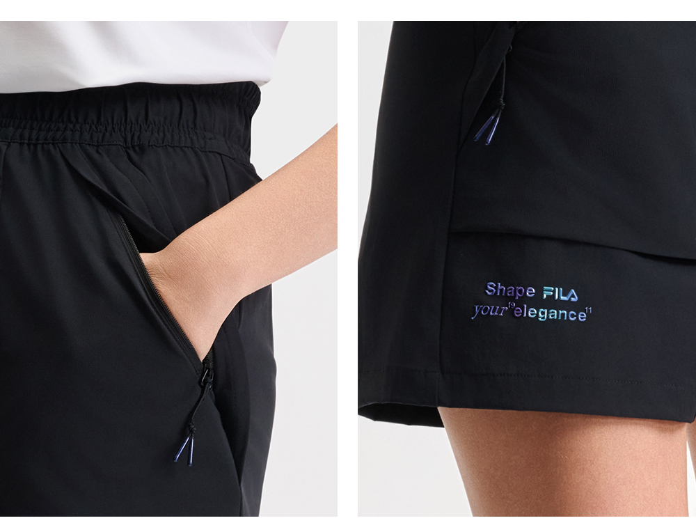 FILA CORE ATHLETICS FITNESS BLACK WOMEN FILA-FIT Women Woven Pants (Black)