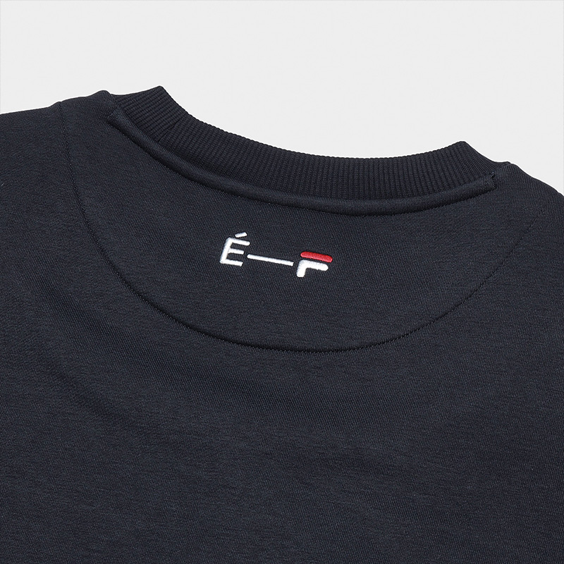 FILA CORE x ETUDES ANOTHER CLUB Women's Sweat in Navy