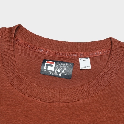 FILA CORE LIFESTYLE WHITE MILAN DESIGN WEEK Men Sweatshirt  (Red / Turquoise / White)