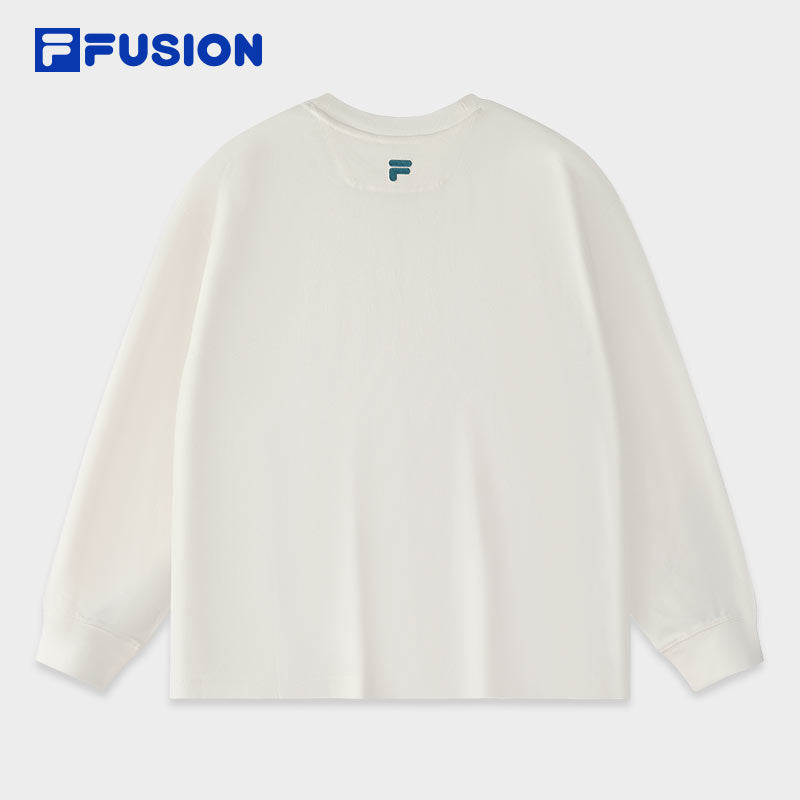 FILA FUSION INLINE FUSION X WORKWEAR SUNBURN GROOVE Men Sweatshirt (White)