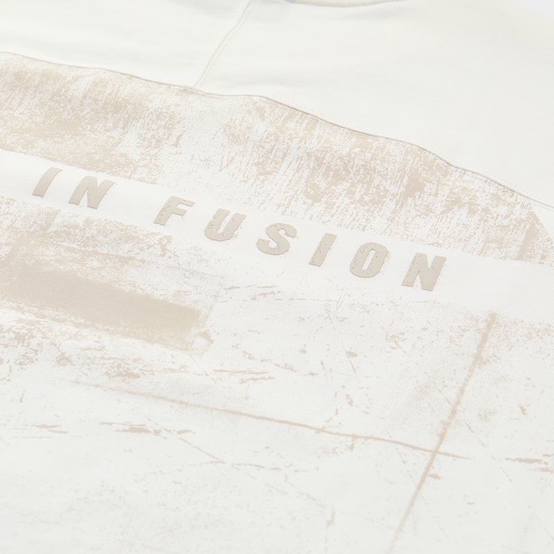 FILA FUSION INLINE FUSION X - WORKWEAR DANCE CITY GROOVE Unisex Sweatshirt (White)