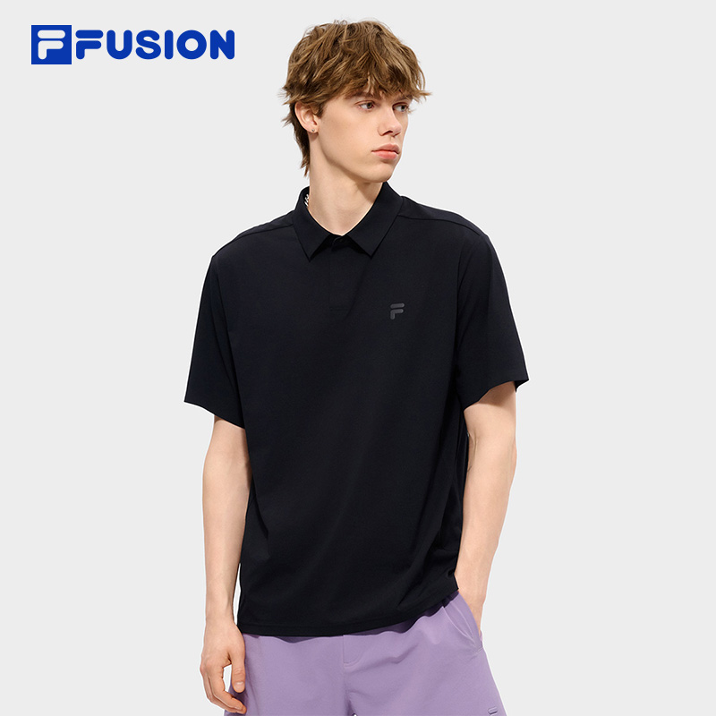 FILA MEN'S URBAN TECH Knitted Short Sleeve Polo Shirt