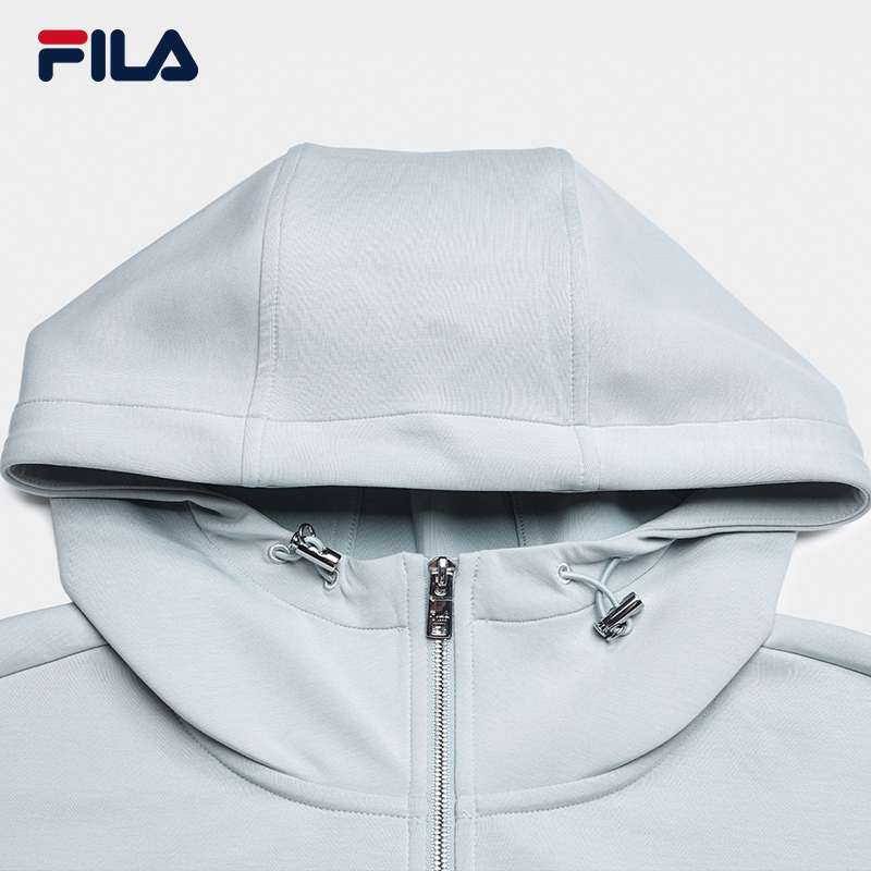 FILA Women Knitted Hooded Jacket