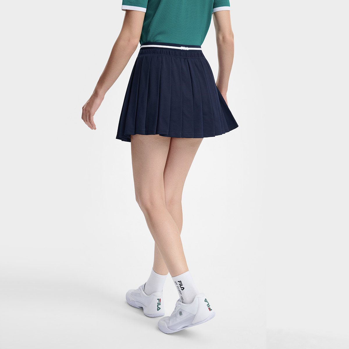 [Sun Qian's Pick] FILA ATHLETICS Women Knitted Dress