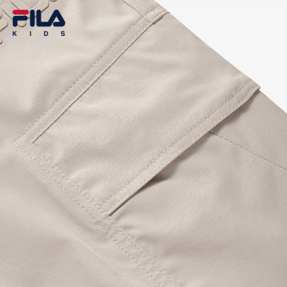 FILA KIDS WHITE LINE x RMN Boys Woven Short Pants in Light Khaki