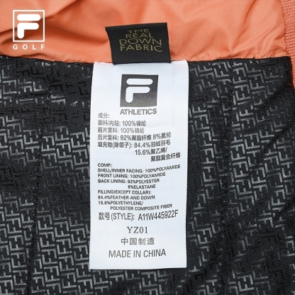FILA CORE ATHLETICS GOLF X VERSAILLES COLLECTION Women Woven Vest (Orange)