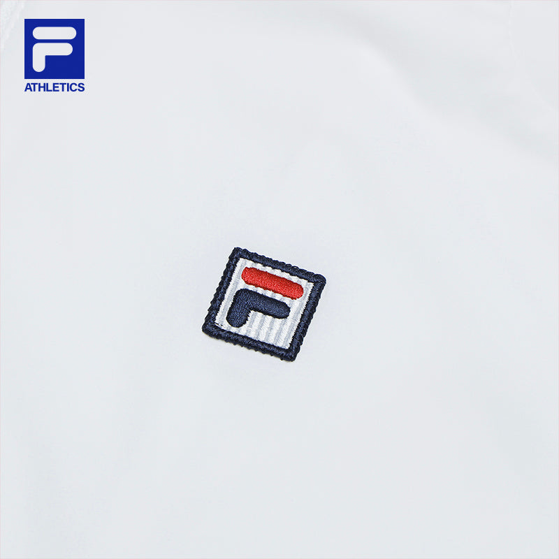 FILA CORE ATHLETICS TENNIS ART IN SPORTS Women Woven Top (White)