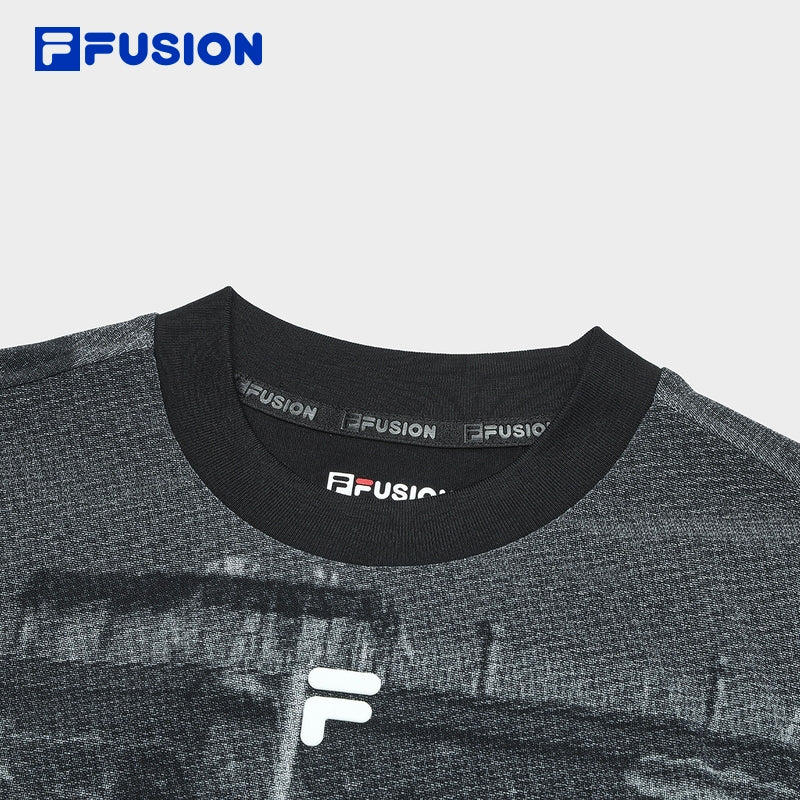 FILA FUSION INLINE WORKWEAR Women Long Sleeve Tee in Black
