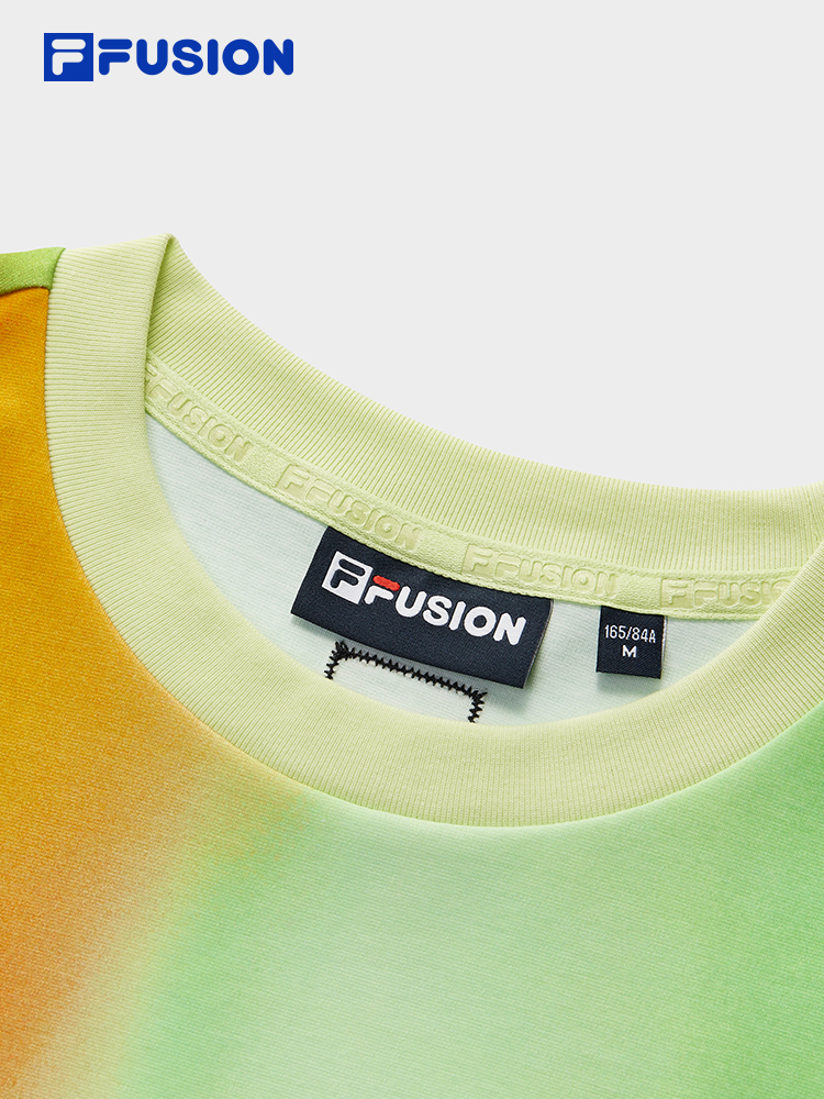 FILA FUSION  WORKWEAR METRO PORTAL Women Short Sleeve T-shirt (Light Green)