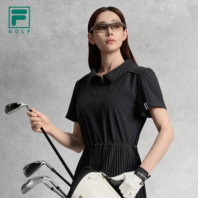 FILA CORE ATHLETICS GOLF ELITE GOLF CLUB Women Dress (Black)