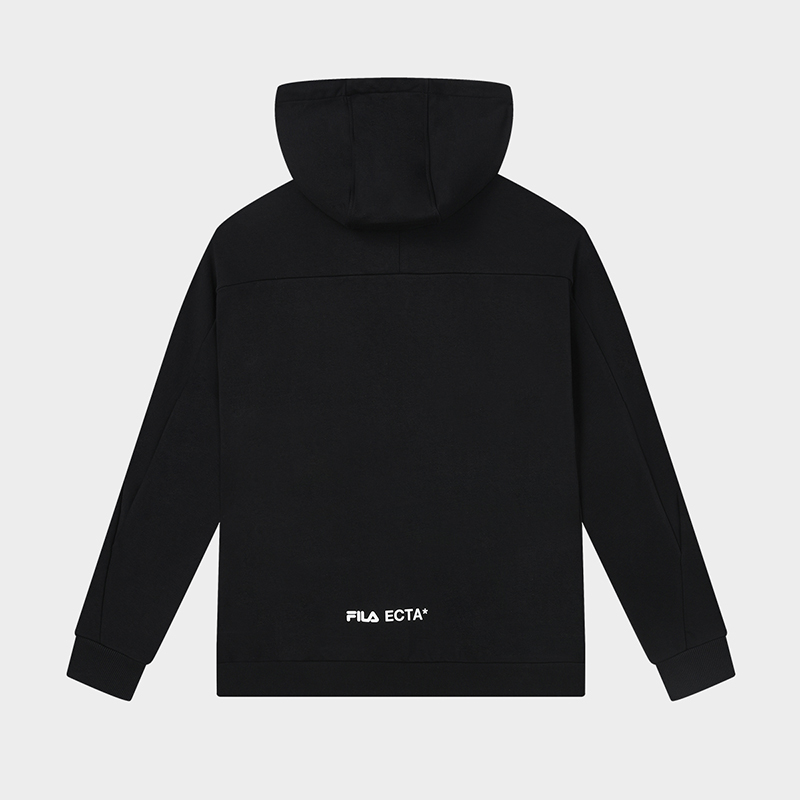 FILA CORE Men's MAGIC STICK WHITE LINE ORIGINALE Knit Top in Black