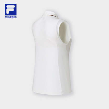 FILA CORE SPORTS ATHLETICS TENNIS Women Cotton Vest in White