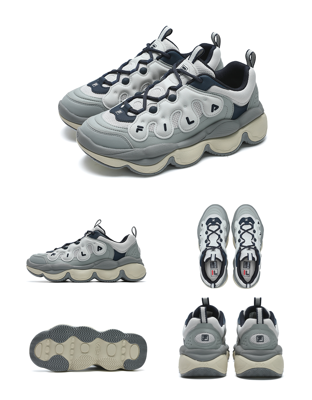FILA CORE FASHION PEASE Men Sneakers (Yellow / Black / White / Sand)
