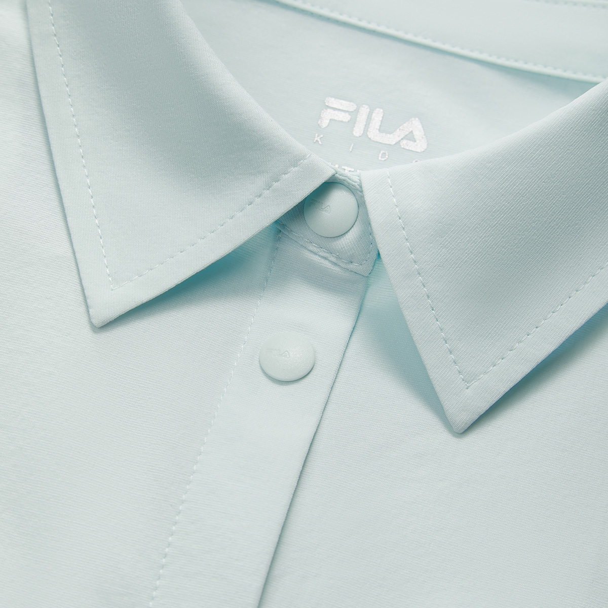 FILA KIDS WHITE LINE WHITE LINE Girls Short Sleeves Shirt