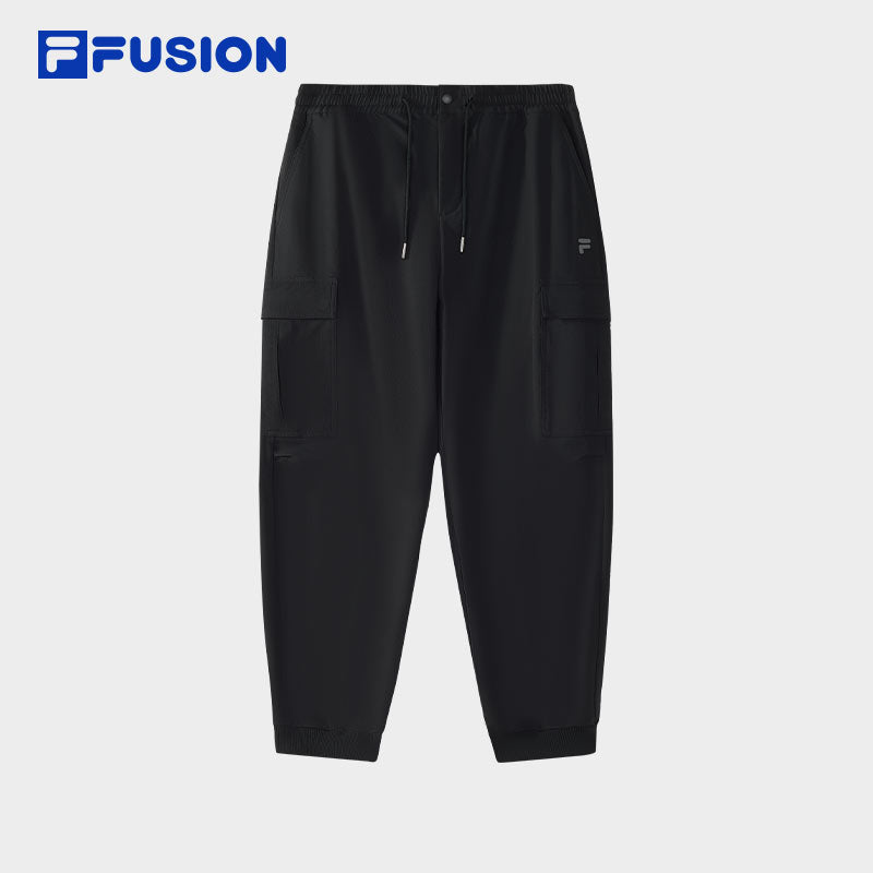 FILA FUSION INLINE FUSIONEER PURE SOPHISTICATION Men Woven Pants (Black)