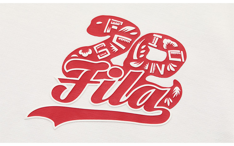 FILA FUSION INLINE CULTURE CNY COLLECTION Men Sweatshirt (White)