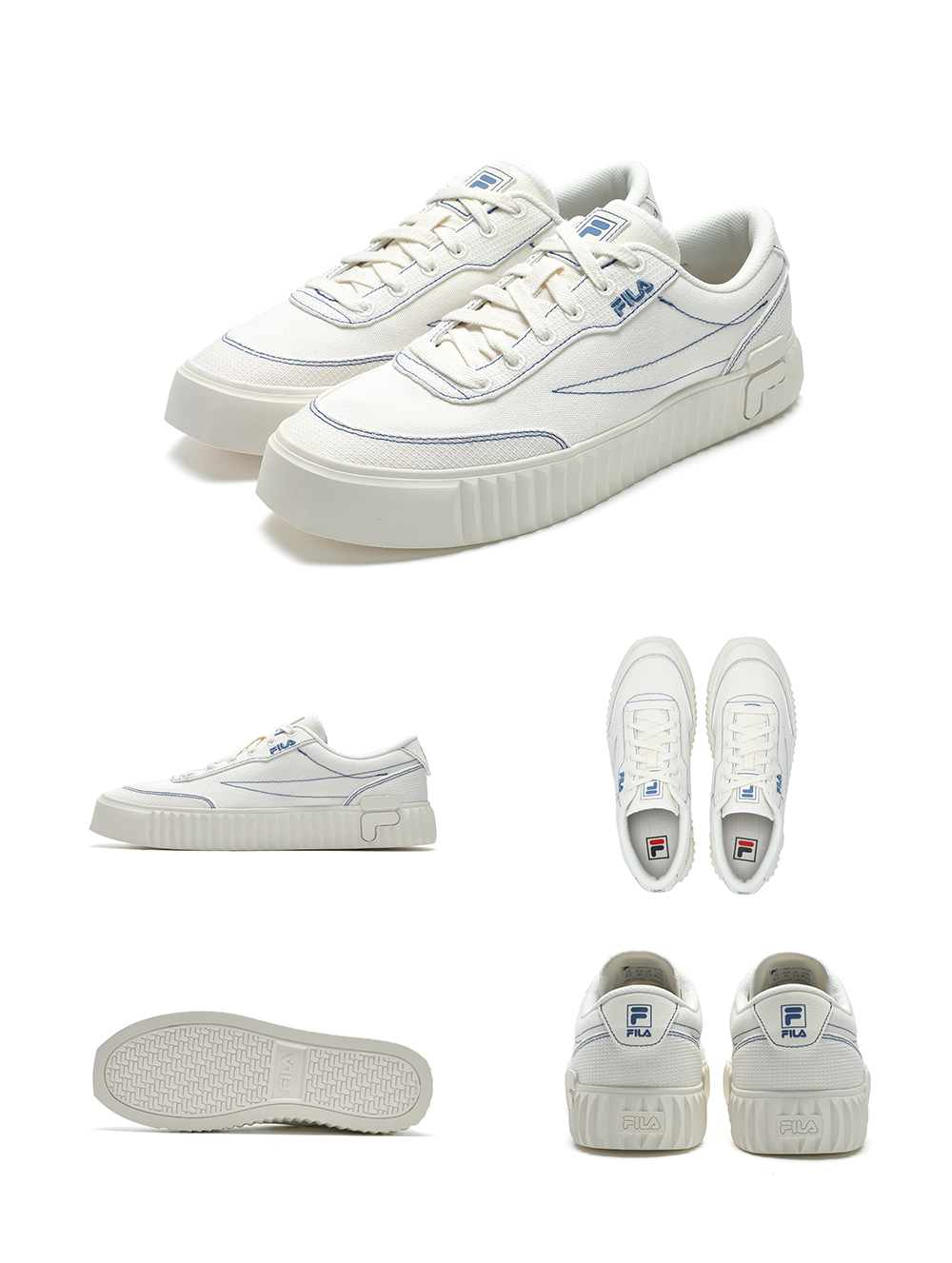 FILA CORE FASHION ORIGINALE Men Canvas Shoes (Black / White)