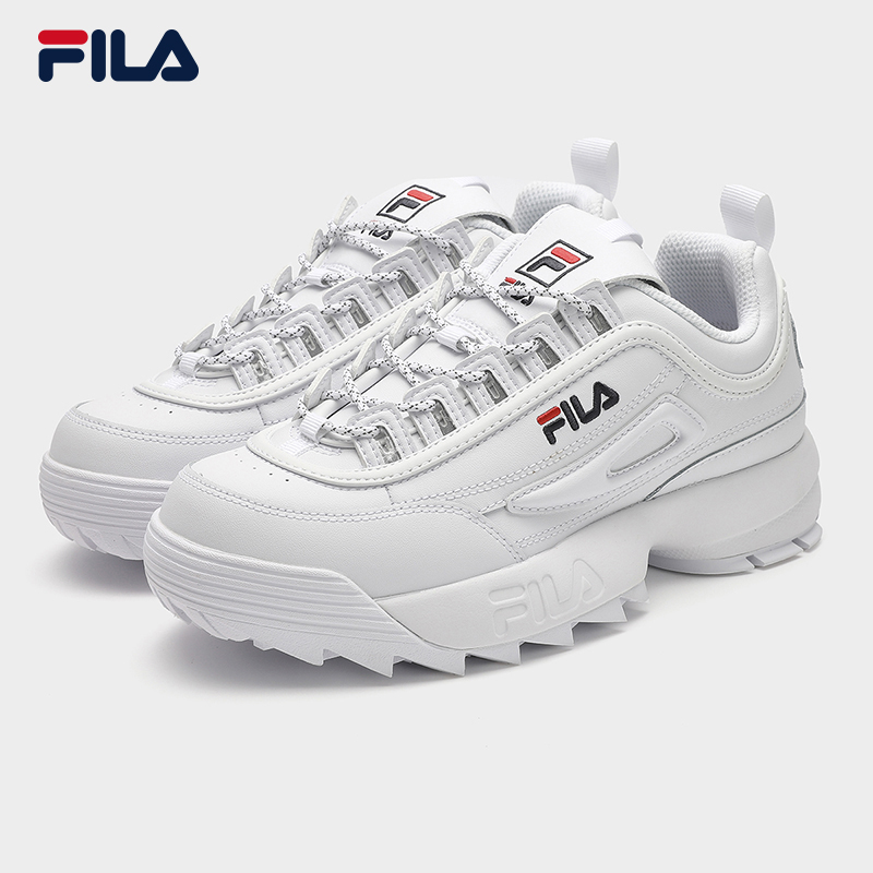 [ Limited Edition ] FILA CORE DISRUPTOR 2 FASHION ORIGINALE Sneakers Women White Shoes