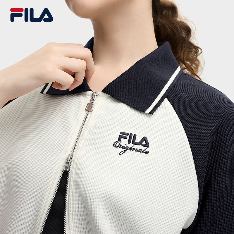 FILA CORE LIFESTYLE ORIGINALE RHAPSODY OF LEGENDS Women Knitted Short Sleeve Top