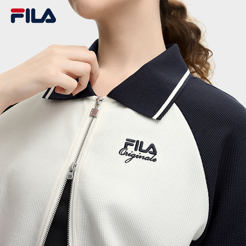 FILA CORE LIFESTYLE ORIGINALE RHAPSODY OF LEGENDS Women Knitted Short Sleeve Top