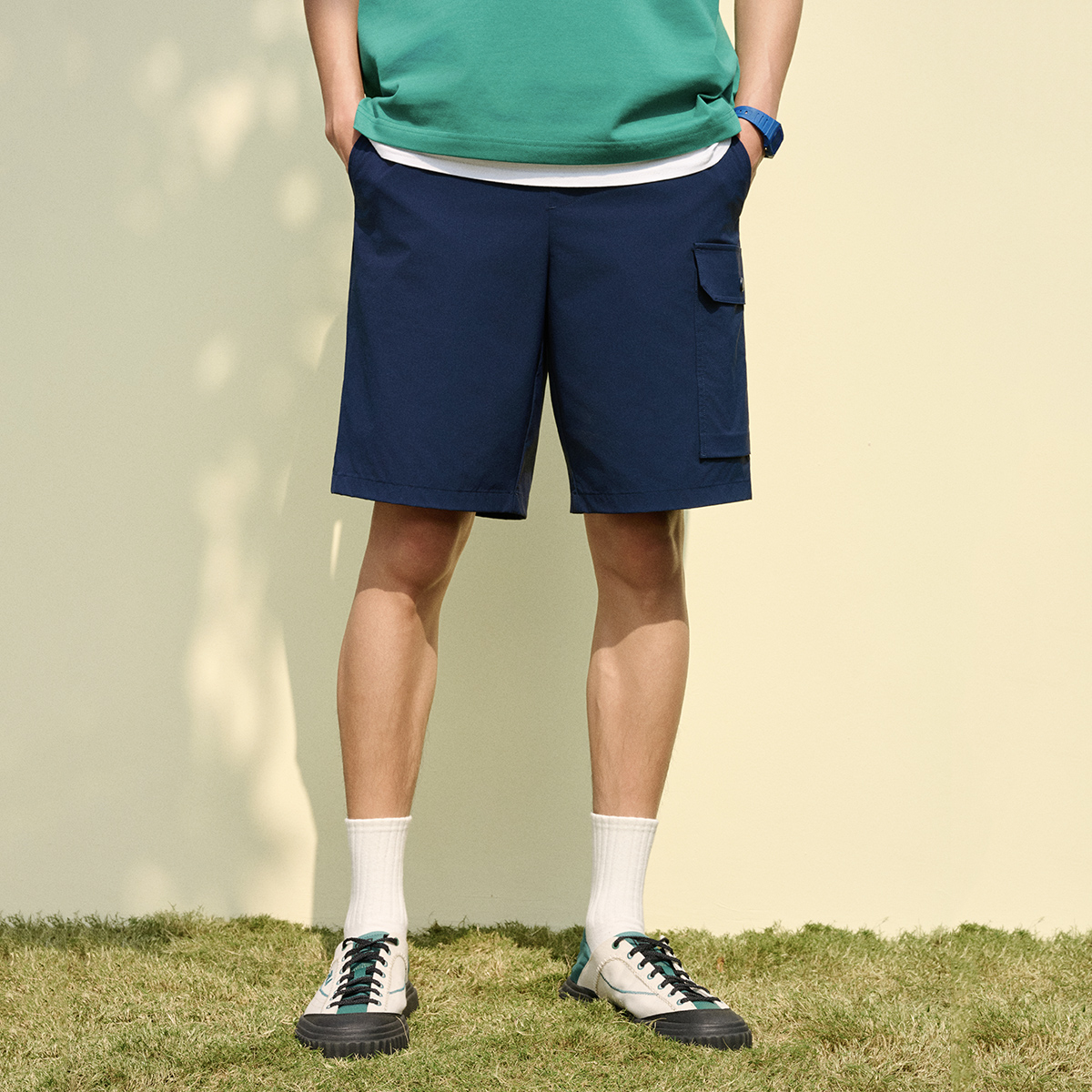 FILA MEN'S HERITAGE Woven Bermuda Shorts