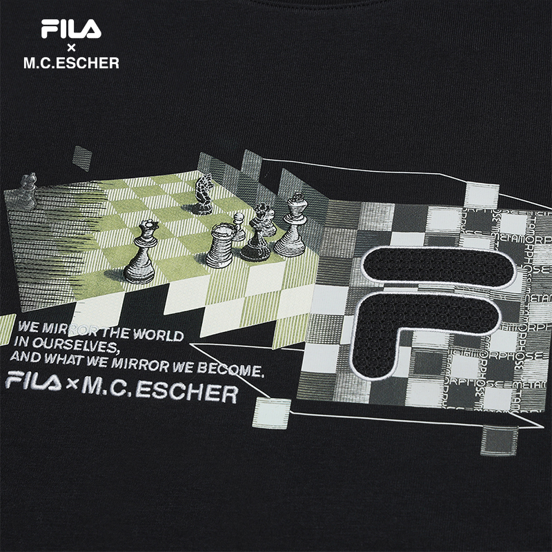 FILA CORE LIFESTYLE HERITAGE FILA X M.C.ESCHER Men Short Sleeve T-shirt
