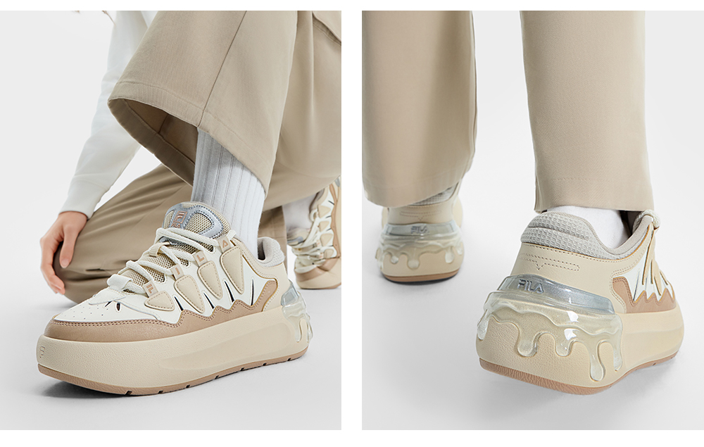 FILA CORE FASHION CARROT Women Sneakers (Pink / Beige Cream / White)