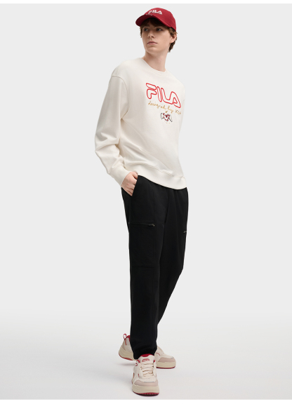 FILA CORE LIFESTYLE ORIGINALE FILA SOPHEY Men Sweatshirt (Black / White)