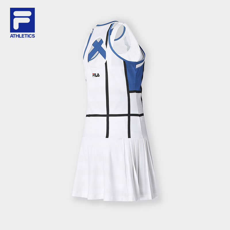 FILA CORE ATHLETICS TENNIS Women Dress in White – FILA SG