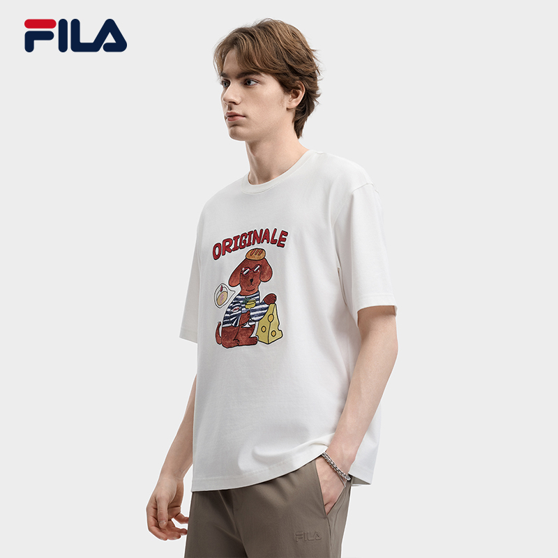 FILA MEN'S ORIGINALE Knitted Short Sleeve Top