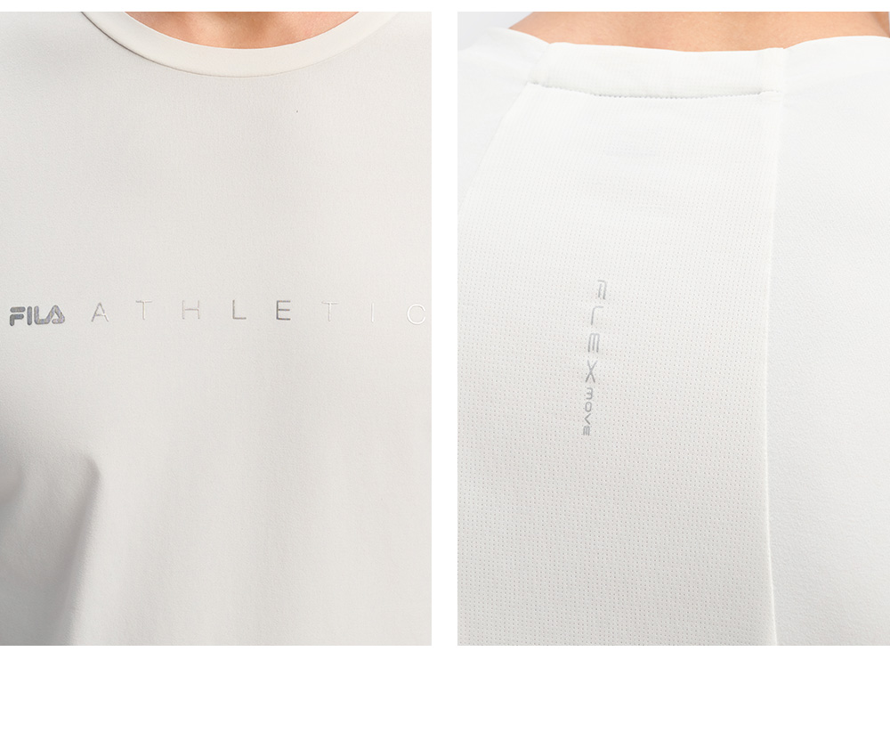 FILA CORE ATHLETICS BLACK Men Short Sleeve T-shirt (Red / White)