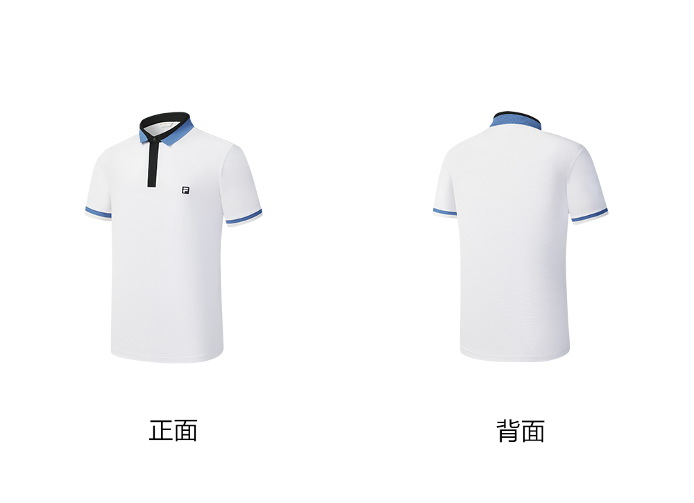 FILA CORE ATHLETICS GOLF STATELY FLORAL Men Polo T-shirt (White)