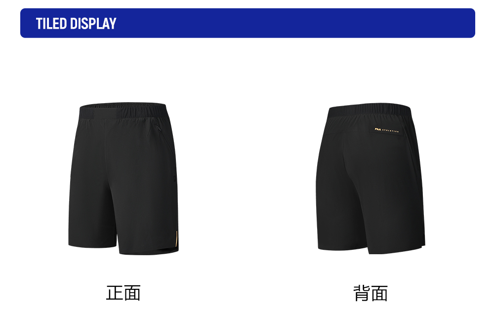 FILA CORE ATHLETICS FITNESS MEN ARTE ELEGANTE Men Woven Pants (Black)