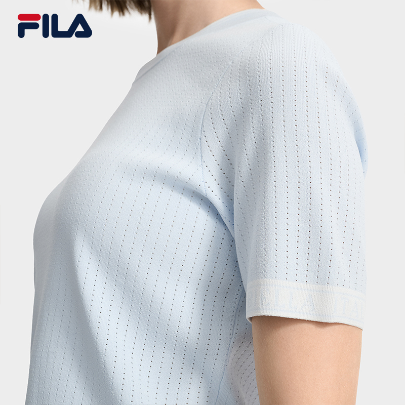 FILA CORE LIFESTYLE EMERALD ETCHED MOMENTS Women Knit Sweater