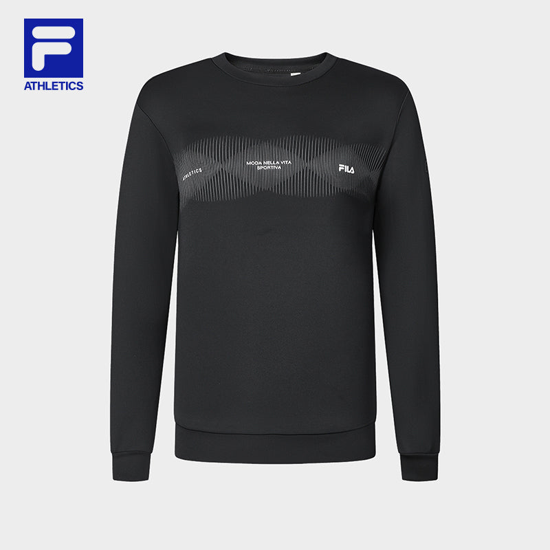 FILA CORE BLACK ATHLETICS FITNESS Men's Pullover Sweater