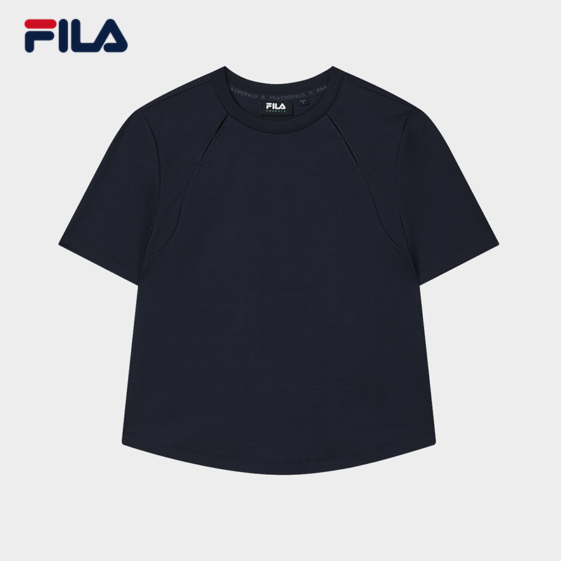 FILA CORE LIFESTYLE EMERALD ETCHED MOMENTS Women Short Sleeve T-shirt