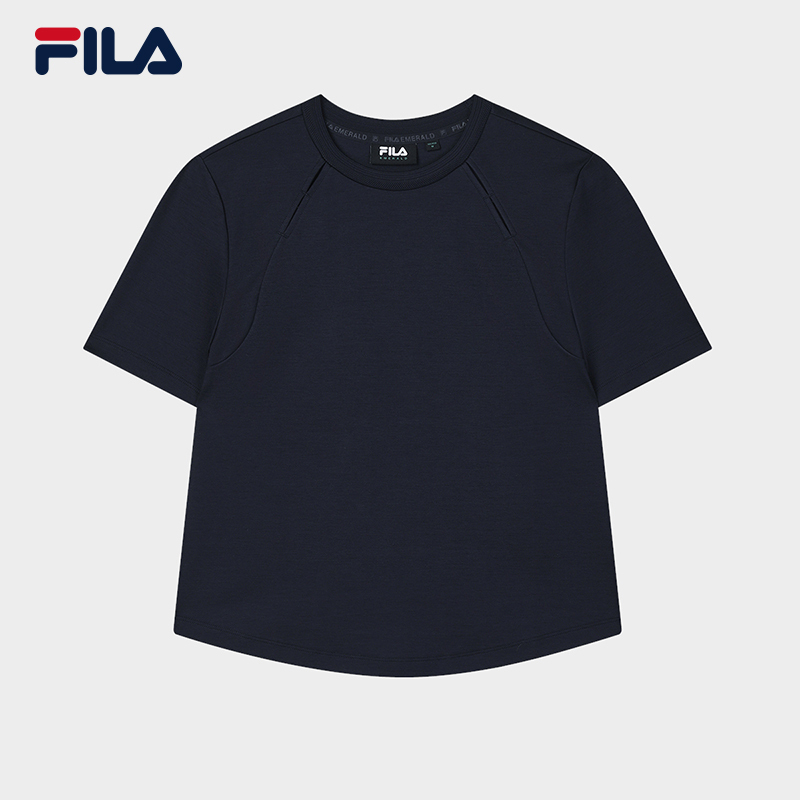 FILA CORE LIFESTYLE EMERALD ETCHED MOMENTS Women Short Sleeve T-shirt